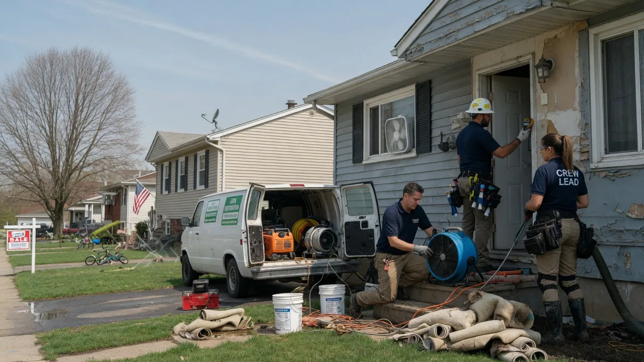 Flood Cleanup in Toledo, IA near me